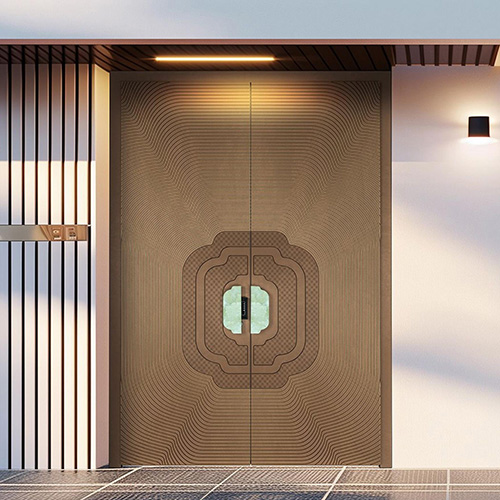 航天舱静音大门